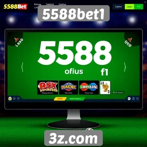 Explorando a interface do site 5588bet1