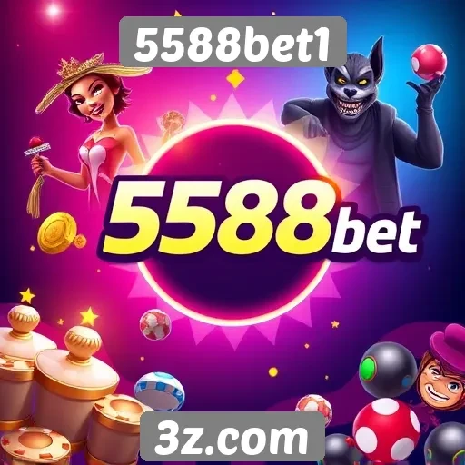 Variedade de jogos disponíveis em 5588bet1